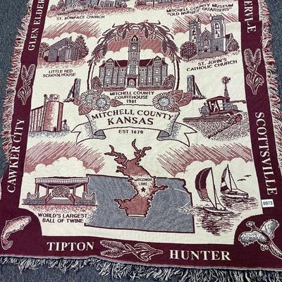 Mitchell Co throw blanket