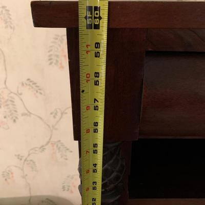 Antique Carved Bookcase