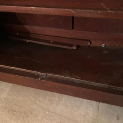 Antique Carved Bookcase