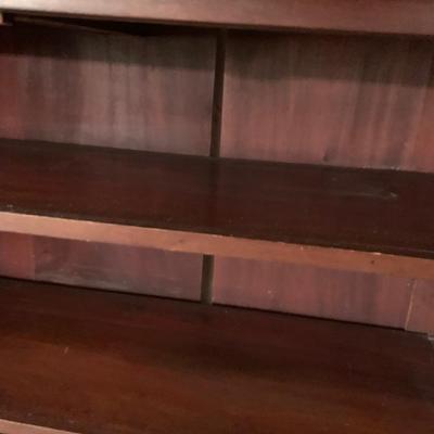 Antique Carved Bookcase