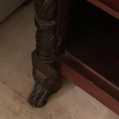 Antique Carved Bookcase