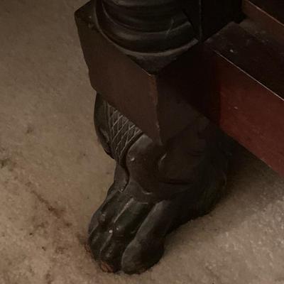 Antique Carved Bookcase