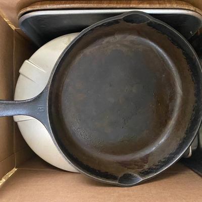 Large collection of pots, pans and utensils