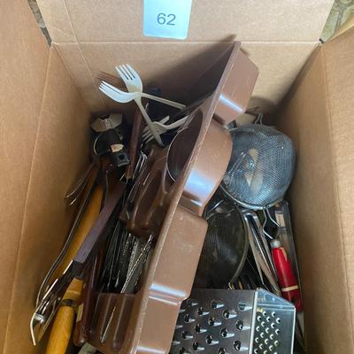 Large collection of pots, pans and utensils