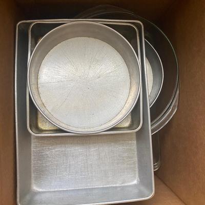 Large collection of pots, pans and utensils