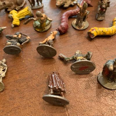 Vintage Lot of hand painted Fantasy