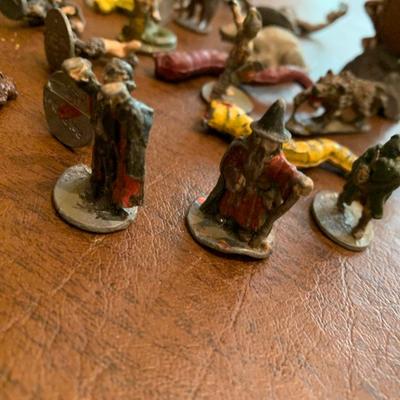 Vintage Lot of hand painted Fantasy