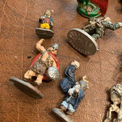 Vintage Lot of hand painted Fantasy