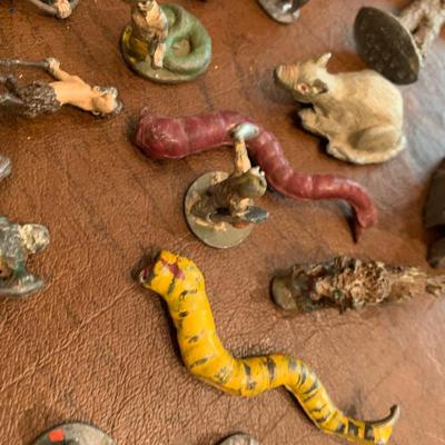 Vintage Lot of hand painted Fantasy