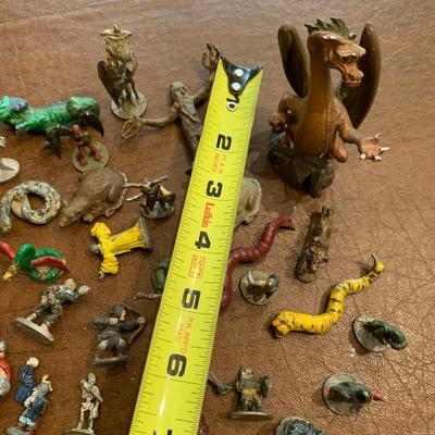 Vintage Lot of hand painted Fantasy