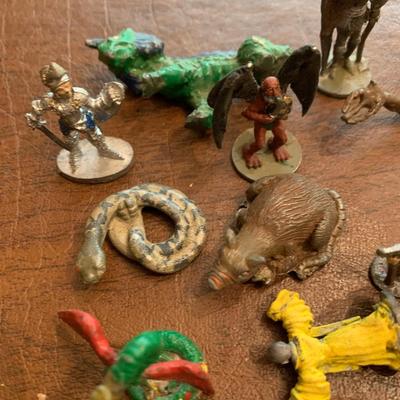 Vintage Lot of hand painted Fantasy