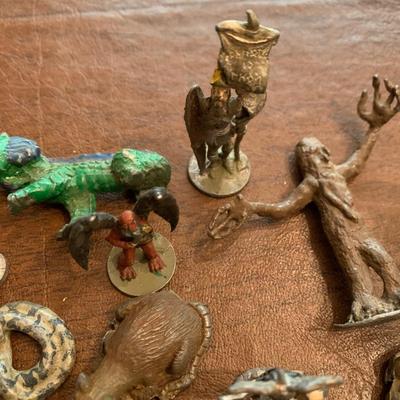 Vintage Lot of hand painted Fantasy