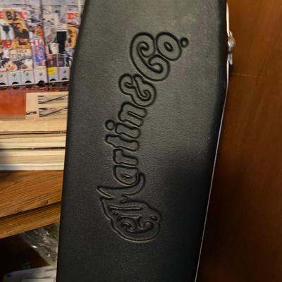 Lot of music items with desk