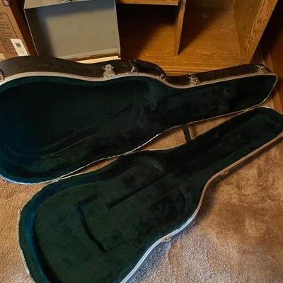 Lot of music items with desk