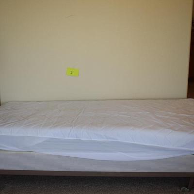 Twin bed w/ frame