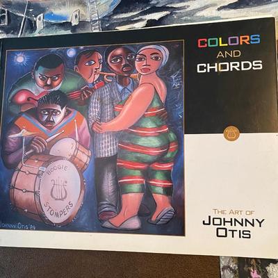 Original signed artwork by Johnny Otis