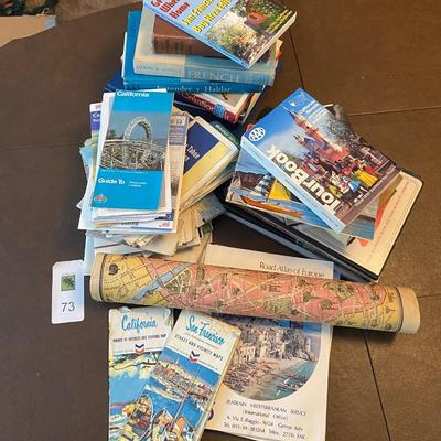 Maps and travel books