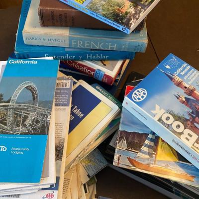 Maps and travel books