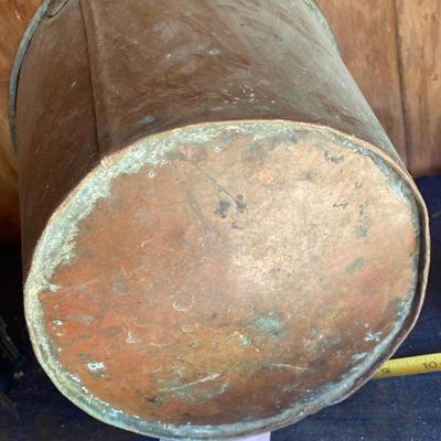 Vintage Brass Bucket