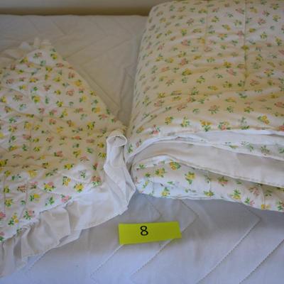 Twin Comforter & Pillow sham