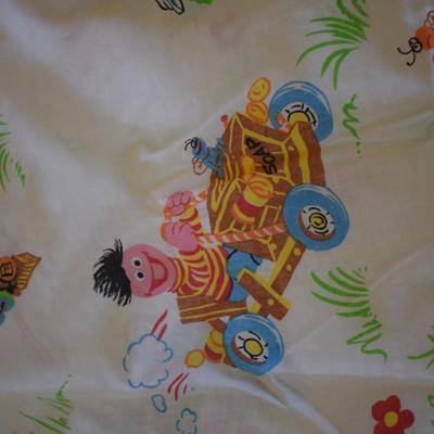Vintage Sesame Street Fitted Twin sheet