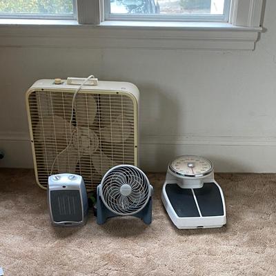 Scale heater and fans