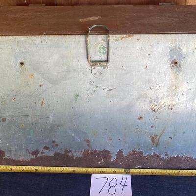 Vintage Metal Cooler