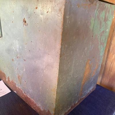 Vintage Metal Cooler