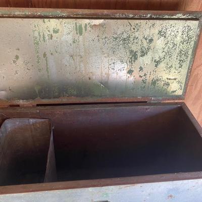Vintage Metal Cooler