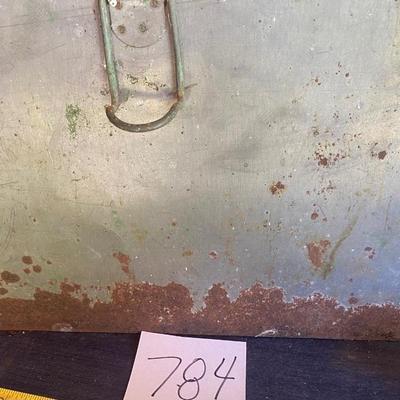 Vintage Metal Cooler