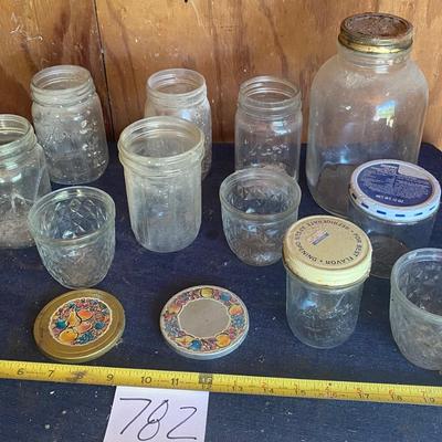 Vintage Kerr and Misc Jars