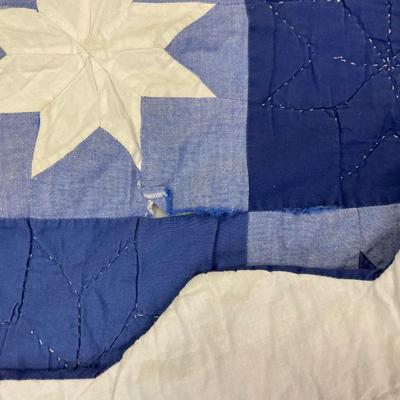 Blue star blanket