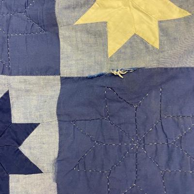Blue star blanket