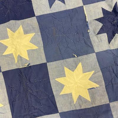 Blue star blanket