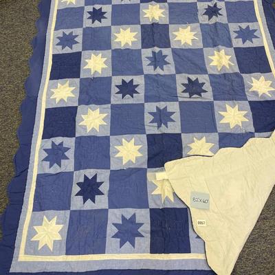 Blue star blanket
