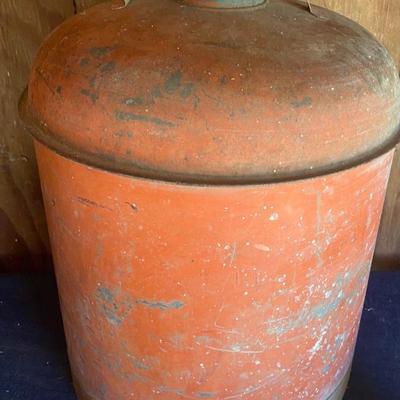 Vintage Welded Steel Gas Can