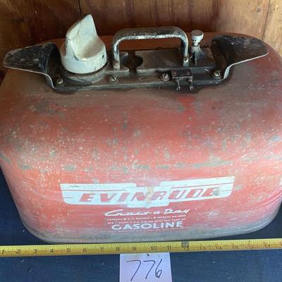 Vintage Evinrude Cruise A Day Gasoline Can