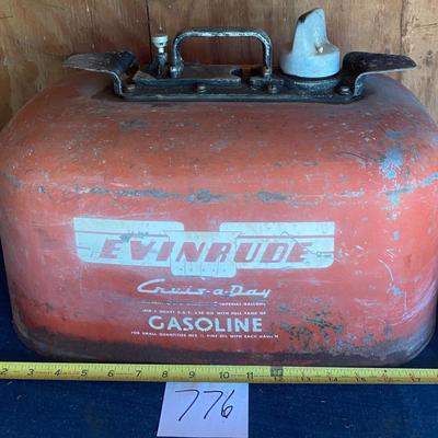 Vintage Evinrude Cruise A Day Gasoline Can