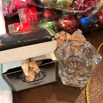 *MEGA* Christmas Lot: Ribbons,Tags,Wrap,Lights,Ornaments,Tree Skirt & More - Lot 297