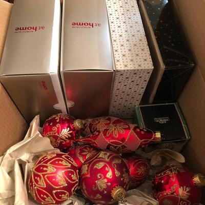 *MEGA* Christmas Lot: Ribbons,Tags,Wrap,Lights,Ornaments,Tree Skirt & More - Lot 297