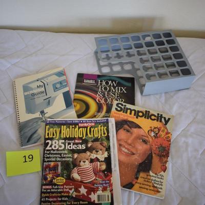 Lot of sewing books