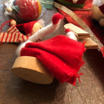 Vintage Box of Christmas Ornaments -Lot 298