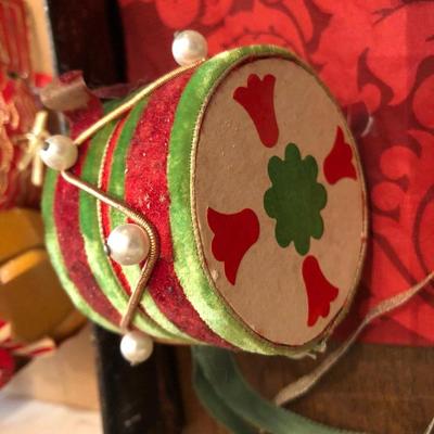 Vintage Box of Christmas Ornaments -Lot 298