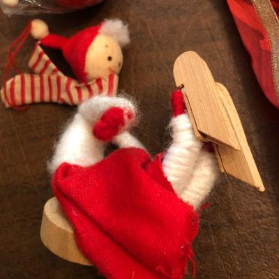 Vintage Box of Christmas Ornaments -Lot 298