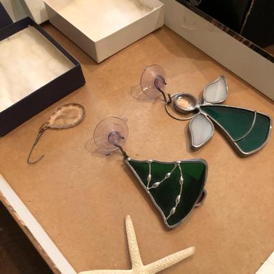 Vintage Box of Christmas Ornaments -Lot 298