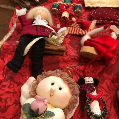 Vintage Box of Christmas Ornaments -Lot 298