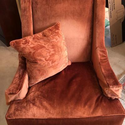 Ethan Allen Featherblend Chair & Pillow -Lot 401