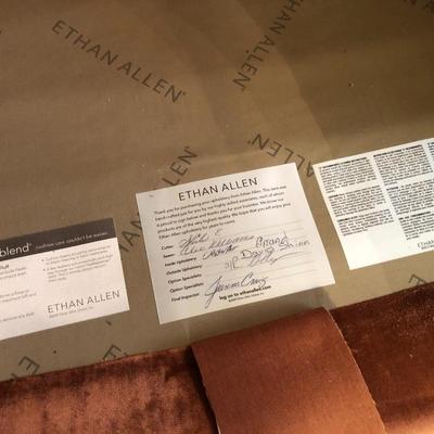 Ethan Allen Featherblend Chair & Pillow -Lot 401