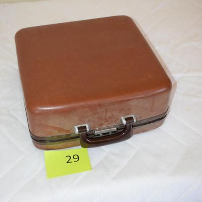 Vintage Manual Smith-Corona Typewriter in case