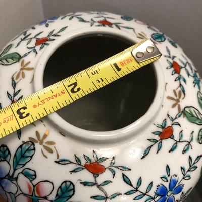 Ginger Jar with Lid & Stand -Lot 402